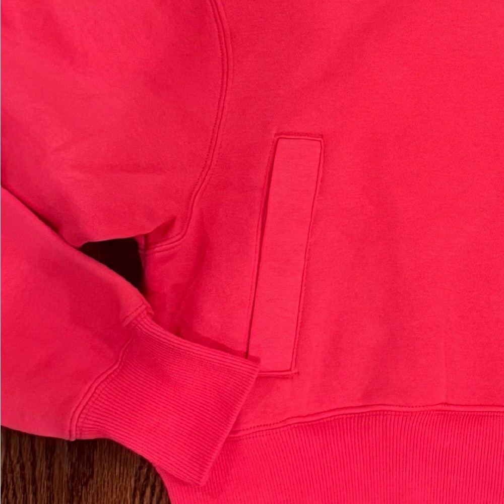 Nike Bright Pink 2 Way Full Zip Sweatshirt - Picture 2 of 3